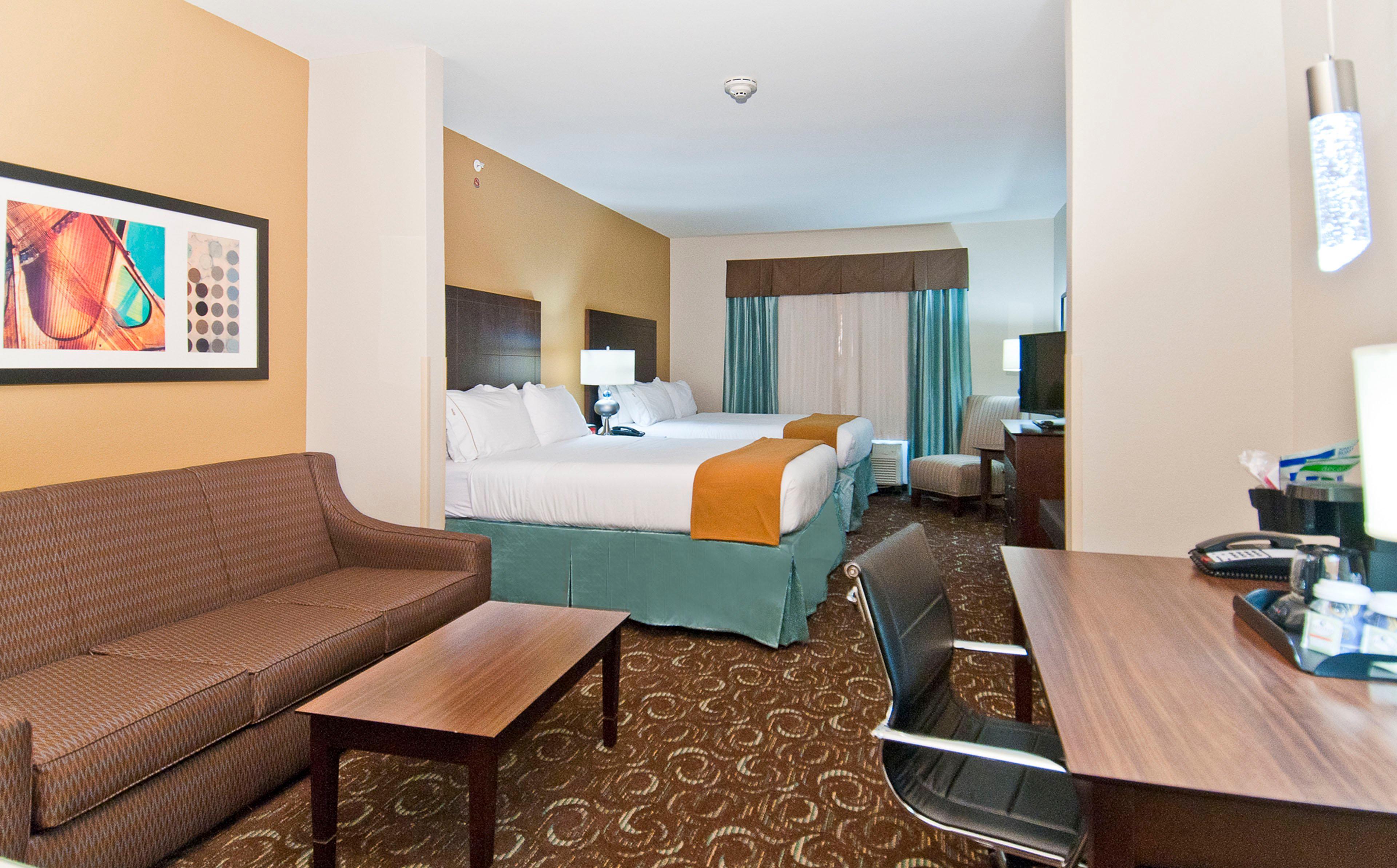 Holiday Inn Express & Suites San Antonio Frost Bank Center By Ihg Extérieur photo